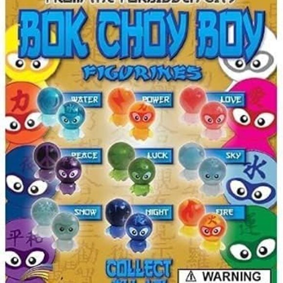 Forbidden City Bok Choy Boy Series 1 - Complete set of 12 Collectible figures - Picture 2 of 5